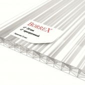 Сотовый поликарбонат Borrex 20 мм прозрачный