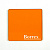 Монолитный поликарбонат Borrex 2 мм оранжевый