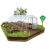 Теплица Мария Делюкс 54 РФ 6 метров с поликарбонатом Дионис